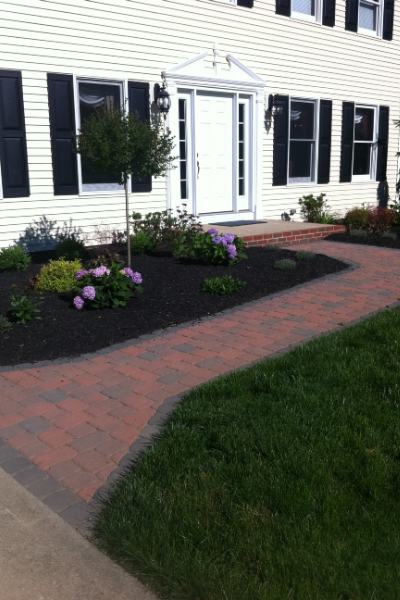 Paver Sidewalk Paver Sidewalk