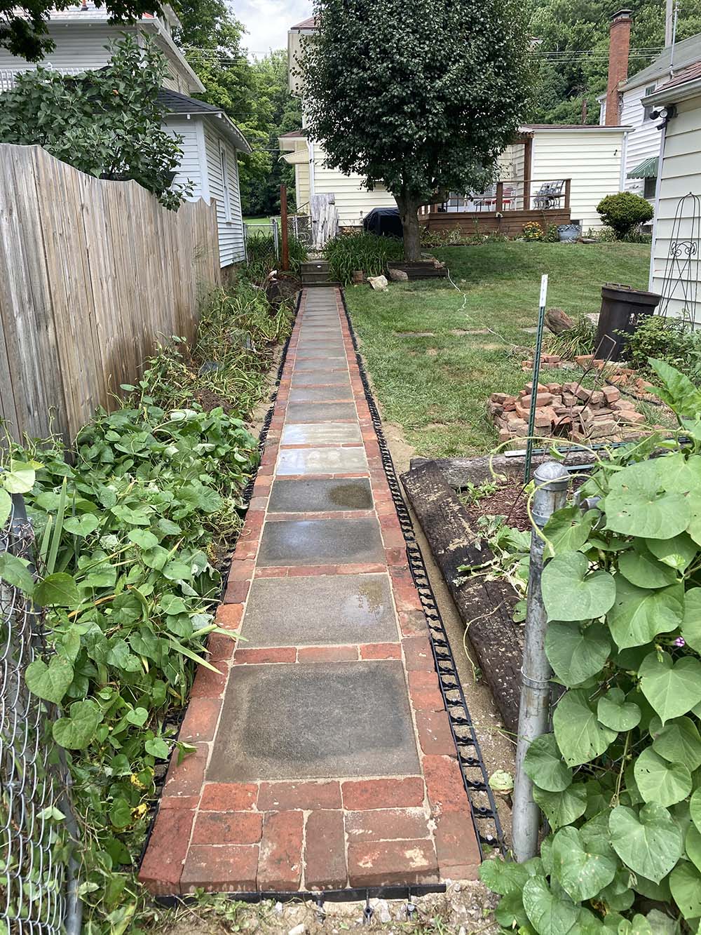 path, stones, after path, stones, after