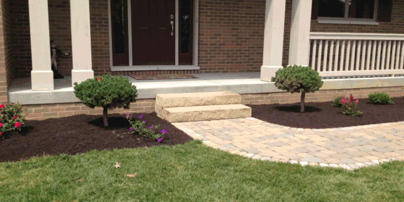 Side Steps and Brick Pavers Side Steps and Brick Pavers