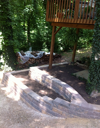 flowerbed edge, pavers flowerbed edge, pavers