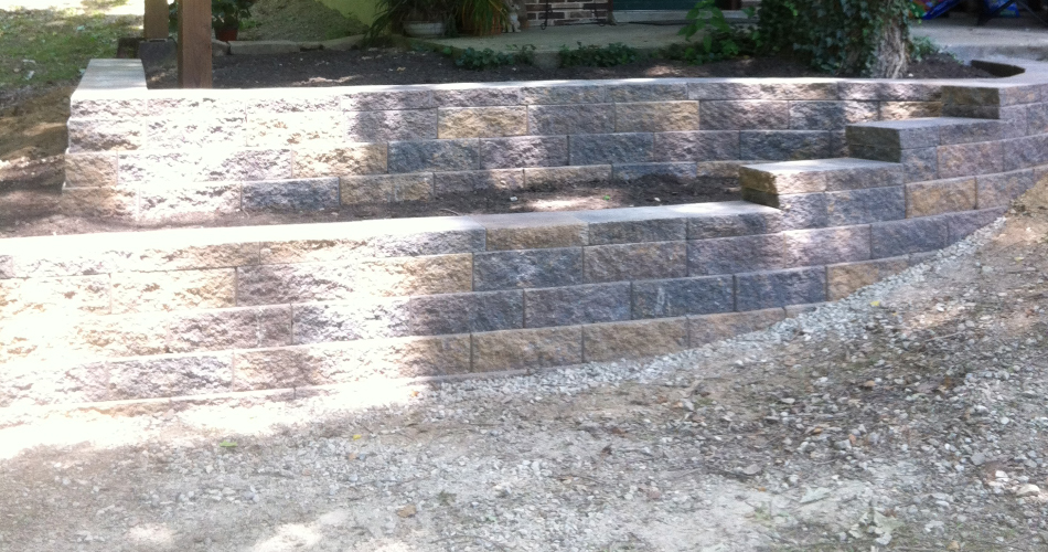 Retaining Wall, 2 Level Retaining Wall, 2 Level
